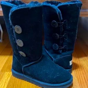 UGG black high boots.
